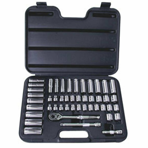 Atd Tools 47 Pc 0.37 In. Drive 12-Point Socket Set ATD-1247